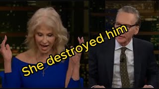 Kellyanne destroyed Bill Maher with fact in his own show [upl. by Assenab]