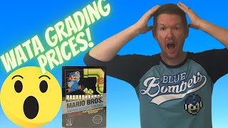 How Much WATA Video Game Grading Costs  CGC Game Grading [upl. by Suicul]