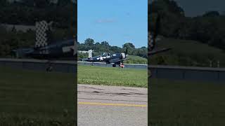 FG1D Corsair Taxiing At Lancaster Airshow [upl. by Ocnarfnaig]