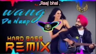 wang da naap DJ remix hard bass 🦁 viral Punjabi song [upl. by Rbma]