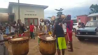 Burundi drummers Kamenge part 3 [upl. by Mrots]