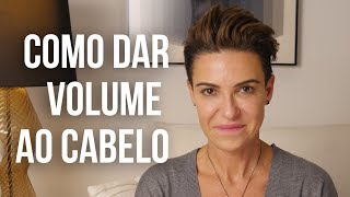 CABELO COM VOLUME  sabe como deixar o cabelo com volume [upl. by Adiehsar]