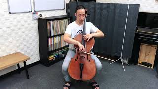 ABRSM Cello Grade 8 C Aaron Minsky Broadway No3 from “Ten American Cello Etudes” [upl. by Bealle]