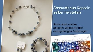 DIY  Kapsel Schmuck Anleitung Ideenfindung die magische Kaffee Kapsel [upl. by Lebna704]