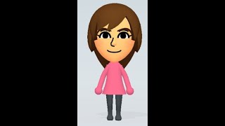 Nintendo CPU Wii U Mii Character Rie Mii [upl. by Norret]