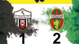 Ascoli  Ternana  12  Highlights  Giornata 42  Serie B 201617  ITA [upl. by Stearne]