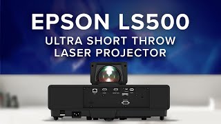 HUGE 100quot 4K Home Theater Experience  Epson LS500 Ultra Short Throw Laser Projector TV [upl. by Kalikow]