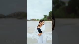 Talent  Very Pretty Miss Sithara Guruge beautifulgirl beachphotography srilankan viralvideo [upl. by Molini]