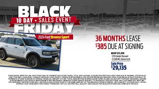 TenDay Black Friday Sales Event on SUVs [upl. by Attenaj933]