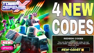 🔥UPD🔥 TOWER DEFENSE X CODES JANUARY 2024  ROBLOX TOWER DEFENSE X CODES  TDX CODES 2024 [upl. by Atiuqat]