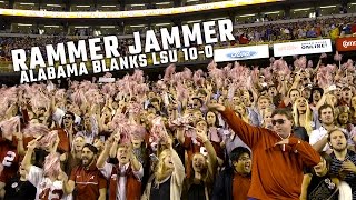 Rammer Jammer rings out in Tiger Stadium after Alabama blanks LSU 100 [upl. by Ahsita]