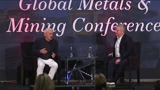 Frank Giustra at Canaccord Genuitys 2024 Metals and Mining Conference [upl. by Eenoj]