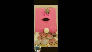 CREEPY COIN EATING MONEY BANKTHE FACE BANK [upl. by Aseeram11]