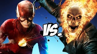 GHOST RIDER VS THE FLASH  EPIC BATTLE [upl. by Van76]