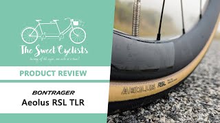 Bontrager Aeolus RSL TLR Road Racing Bike Tires Review  feat 320 TPI Cotton Casing  Dual Thread [upl. by Kopp921]