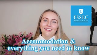 ESSEC accommodation tour amp living in dorms vs living in central Paris [upl. by Puff261]