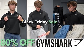 GYMSHARK HUGE TRYON HUAL 80 0FF BLACK FRIDAY DEAL  MY 7 FAVORITE FITS [upl. by Skcirdnek314]