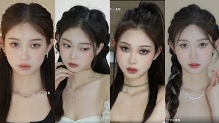 Quick amp Easy ✅ Cute Hairstyle Tutorial Korean styles for girls [upl. by Ettennaj]