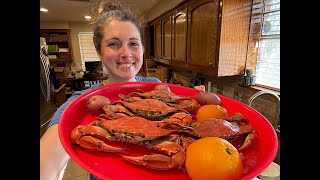 Louisiana Blue Crab Boil [upl. by Dnalram]