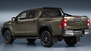 New 2024 Toyota HILUX Hybrid 48v INVINCIBLE as a Flagship PickUp Exterior amp Interior First Look [upl. by Calesta]