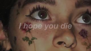 Molly Nilsson  I Hope You Die LYRICS [upl. by Pearce]