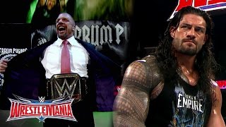 The Road to WrestleMania WWE World Heavyweight Champion Triple H vs Roman Reigns [upl. by Mitchell]