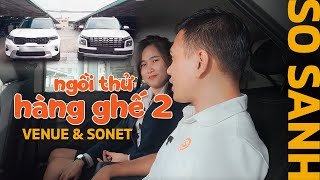 So sánh Venue và Sonet xe nào rộng hơn [upl. by Arramas]