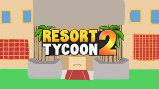 Roblox Resort tycoon 2  building our resort paradise [upl. by Leisam]