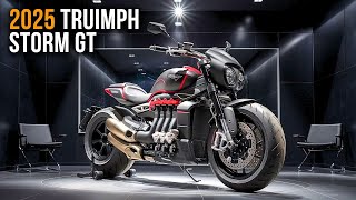 FIRST LOOK  2025 Triumph Rocket 3 Storm GT Review  Power Performance Style and Price [upl. by Aneelak]