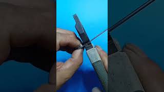 Special modification pliers to make wire wrapped key hooks diy handmade diycrafts [upl. by Adnoel]