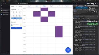 39  Building a Calendar with Nextjs  Reactjs  Tailwind  PTEN [upl. by Nawaj]