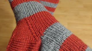 DK stripe socks 1 [upl. by Orpha]