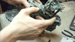 Autolite 4100 Full Carb Rebuild Step by Step PART 1 [upl. by Aivat550]