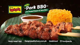 MUSTTRY The new tendergrilled Mang Inasal Pork BBQ with Java Rice [upl. by Epuladaug367]