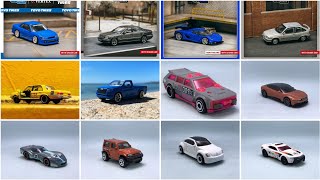 New Cars from Hot Wheels  Trackd Wagon Pajero Evolution Delorean Alpha 5 Majorette 60 Years [upl. by Ellehctim162]