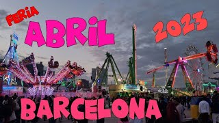 Feria de Abril de Barcelona 2023  50° Feria Abril Catalunya [upl. by Eutnoj]