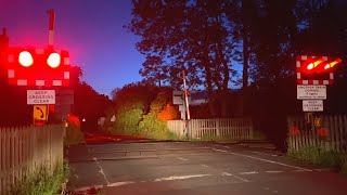 Gonalston Level Crossing Nottinghamshire [upl. by Dnomaid]