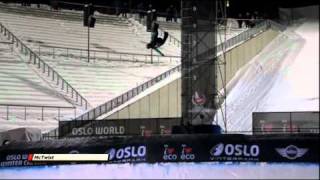 Olivier Gittler  World Snowboarding Championships Quarterpipe [upl. by Yvaht]