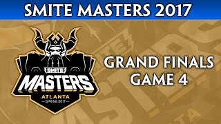 SMITE Masters 2017  Grand Finals Game 4 of 5 [upl. by Minnaminnie]