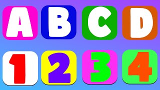 ABC and 123 Learning Videos For 3 Year Olds  Preschool Learning Videos For 3 Year Olds  Kids Video [upl. by Gimpel225]