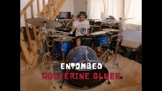 Entombed  Wolverine Blues Drum Cover [upl. by Nosnek161]