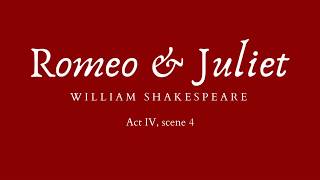 No Fear Shakespeare Romeo and Juliet Act 4 Scene 2 [upl. by Jacquelyn]