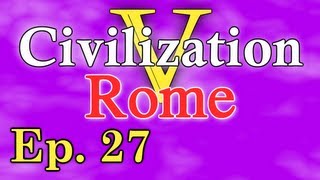 Civilization 5 Rome ep 27 quotMontezumas Last Standquot [upl. by Sirromaj]