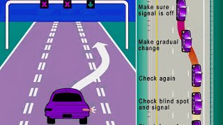 Safe Lane Changing Tips 🛣 [upl. by Oswald965]