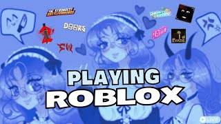 Playing roblox pt26 5K SUBS [upl. by Yromem171]