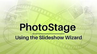 How to Quickly Create a Slideshow with the Slideshow Wizard  PhotoStage Slideshow Creator Tutorial [upl. by Ioyal542]