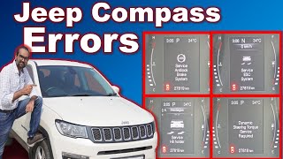 Jeep Compass ABS sensor fail  Jeep Compass Hill aasist error  Jeep compass ESC service Error [upl. by Ateuqahs]