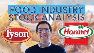 Food Industry Stock Analysis Tyson Foods TSN vs Hormel HRL 2021 [upl. by Templas]