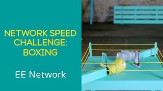 EE 4G Network NETWORK SPEED CHALLENGE BOXING [upl. by Anaic17]