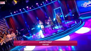 LAS KETCHUP cantan quotAserejéquot en Bamboleo de TVG [upl. by Nosnarb]